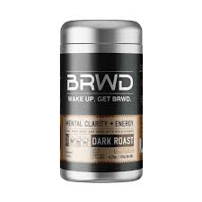 BRWD Dark Roast Energy Coffee 30-servings